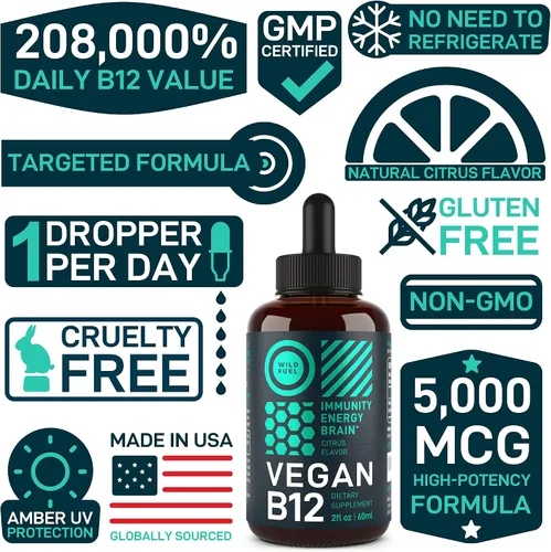 Miniatura 8 de WILD FUEL Paquete de colágeno líquido y bienestar de alta potencia B12
