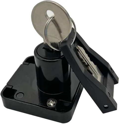 Miniatura 5 de Cerradura de cilindro con cerradura de cajón diferente con llave para armario, armario, caja de herramientas, buzón de correo, compartimento RV
