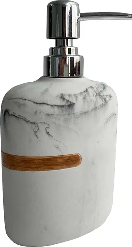 Miniatura 11 de Sweet Home Collection - Colección de accesorios de baño, diseños únicos decorativos y hermosos para decoración de baño, dispensador de loción/jabón