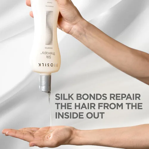 Miniatura 4 de Biosilk Silk Therapy Champú limpiador 12 onzas, paquete de de 1
