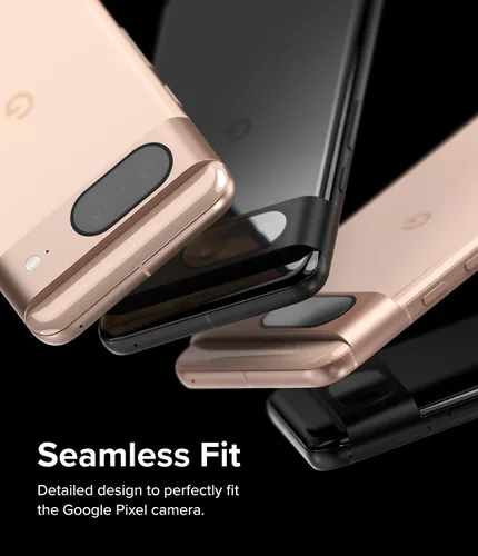 Miniatura 3 de Ringke Paquete de 3 protectores de lente de cámara para Google Pixel 8, vidrio de cámara [protección multicapa], fácil de instalar, compatible
