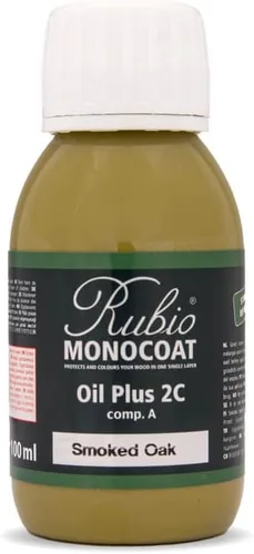 Miniatura 109 de Rubio Monocoat Muestra de Acabado de Aceite para Madera - Puro Aceite Plus Parte A Aceite de Linaza de Secado Rápido y Ecológico para Uso Pure