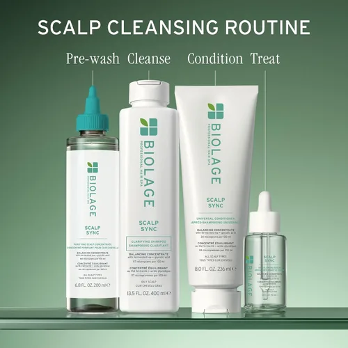 Miniatura 6 de Biolage Scalp Sync Clarifying Shampoo - Residue & Buildup Remover, For Oily Scalp