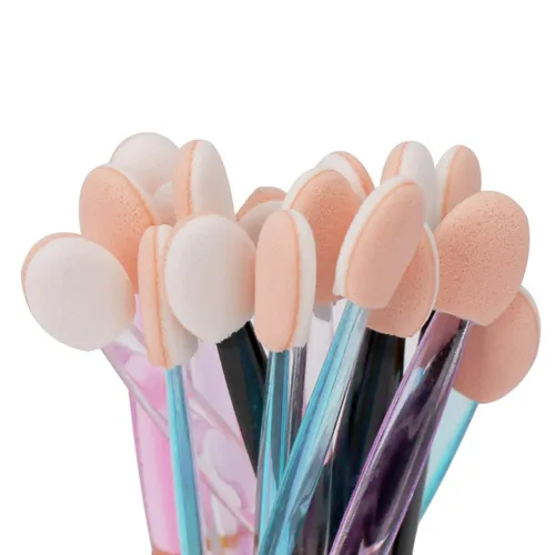 Miniatura 3 de Akstore 30PCS Aplicadores Desechables de Esponja de Doble Cara para Sombra de Ojos, Brochas para Sombra de Ojos, Brochas de Maquillaje 30 piezas