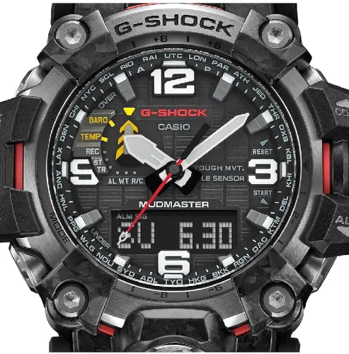 Miniatura 3 de Casio Analógico-digital GWG-2000-1A3ER, gris, tira, Gris, Tira