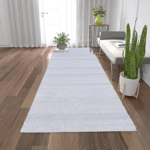 Miniatura 9 de Antep Rugs Alfombra de fibra de yute tejida a mano natural para interiores 8x10 (Natural, 7'10" x 10')