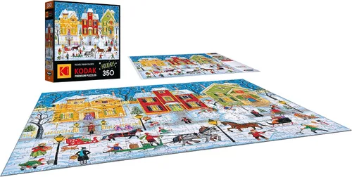 Miniatura 3 de RoseArt - Kodak Premium - Después de que caiga la nieve - Rompecabezas de 350 piezas para adultos