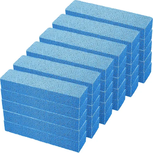 Norme 30 piedras pómez para limpieza de estropajos pómez, limpiador de barra pómez para quitar el anillo del inodoro, baño, hogar, cocina, piscina,