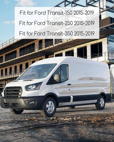 Miniatura 4 de Revestimiento de moldura de pilar exterior del lado izquierdo del conductor para Ford Transit 150 250 350 2015-2022 Reemplazar BK3Z6129077AA