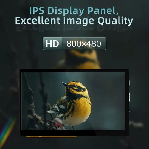 Miniatura 3 de BIGTREETECH Pantalla táctil HDMI de 5 pulgadas Display 800x480, IPS 160° Monitor de ángulo de visión compatible con Sovol-SV08 Raspberry-Pi 4B, 3B
