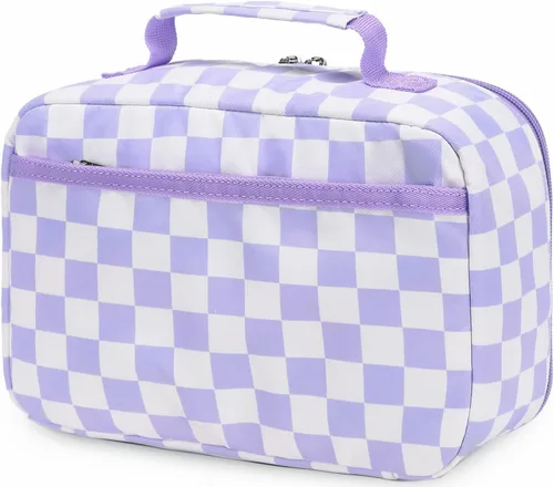 Miniatura 11 de LEDAOU Lonchera para Niños Bolsa de Almuerzo Aislada Niños Niñas Pequeños Lonchera Reutilizable para Escuela Picnic Senderismo Azul