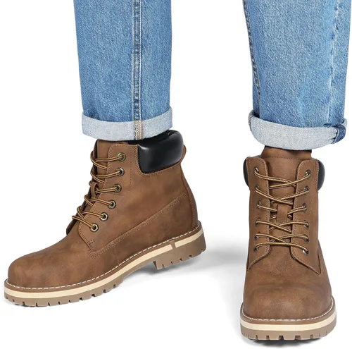 Miniatura 6 de Bruno Marc Botas clásicas de invierno y otoño para hombre, botas de trabajo al aire libre 2.0