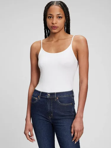 Miniatura 7 de GAP Camiseta de tirantes con cuello redondo para mujer, paquete de 3