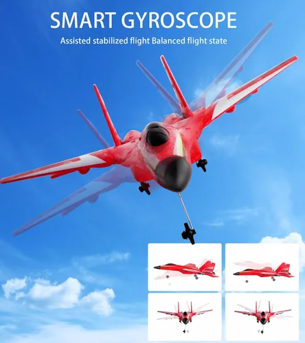 Miniatura 2 de Aviones de espuma RC para mayores de 14 años y adultos, avión de combate con control remoto, juguetes de avión de pasatiempo, regalos