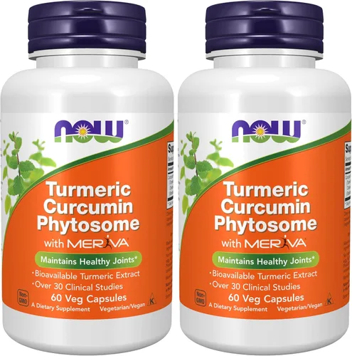 Miniatura 9 de NOW Foods Suplementos, fitosoma de curcumina, extracto de cúrcuma bio-mejorado, 60 cápsulas vegetales
