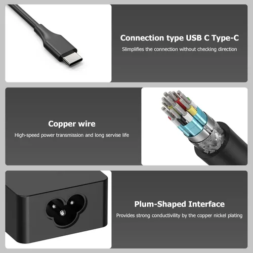 Miniatura 5 de Reemplazo del cargador para laptop de 65 W para HP