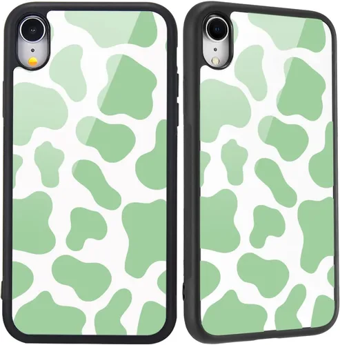 Miniatura 15 de Compatible con iPhone 7/8/SE 2020, cubierta trasera dura con patrón de arte divertido azul divertido lindo para mujeres y niños