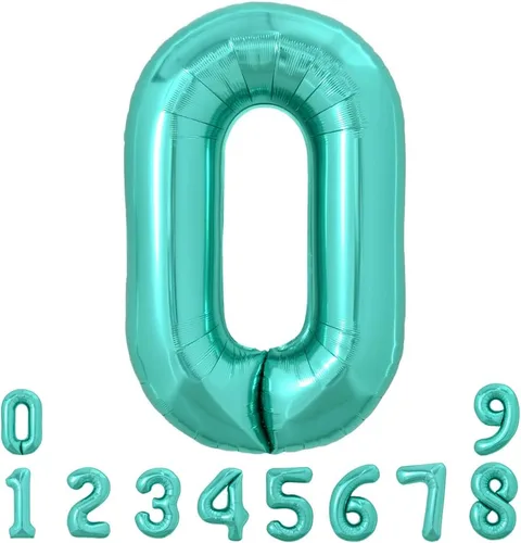 Miniatura 77 de TONIFUL 40 Inch Pastel Blue Number 8 Foil Balloons Large Mylar Foil Digital 8 Balloons for 8th Birthday, Gender Neutral Party, Baby Shower, Oro rosa