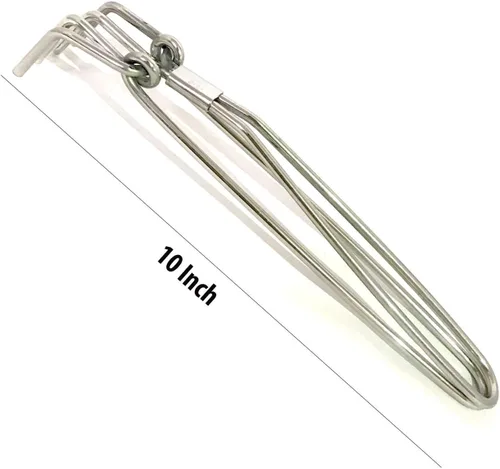 Miniatura 4 de Pakkad - Soporte para utensilios de cocina de acero inoxidable, agarrador para utensilios de cocina de alta resistencia para levantar utensilios