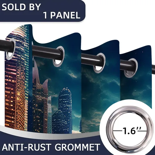 Miniatura 4 de Cortinas opacas para puerta de auto deportivo para puertas, juego deportivo de carreras de velocidad 3D, para armario de dormitorio de niños, ojales