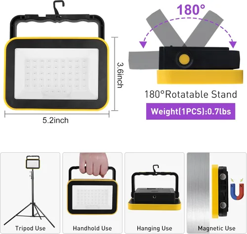 Miniatura 4 de Luz negra LED recargable, luz negra portátil alimentada por batería, luz LED de inundación de 400 nm, luces negras, fiesta de neón brillante, pesca