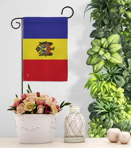 Miniatura 9 de Americana Home & Garden Bandera de jardín de Moldavia Regional Nación Internacional del Mundo País Particular Decoración de Casa Banner Pequeño