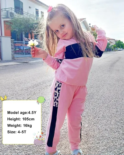 Miniatura 3 de WESIDOM Baby Girl Clothes Sets, 2pcs Autumn Long Sleeve Clothes Outfits Toddler Girl Sweater Sets