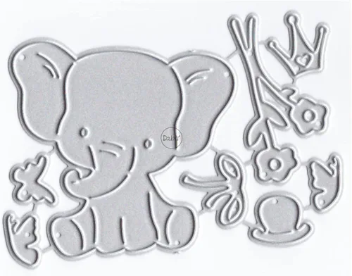 Miniatura 29 de DzIxY Lindas matrices de corte de metal de mariposa de insectos para hacer tarjetas, juegos de troqueles de papel para grabar, álbum, plantillas