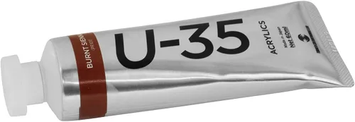 Miniatura 24 de Turner Color U-35 Acrílicos Transparente Marrón Óxido de Hierro, 0.7 fl oz (0.7 fl oz) UA020678 Chromium Oxide Green