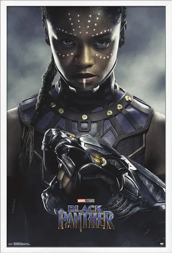 Miniatura 16 de Trends International Marvel Cinematic Universe - Póster de pared de una hoja de Shuri, Black Panther, 22.375 x 34 pulgadas, versión enmarcada