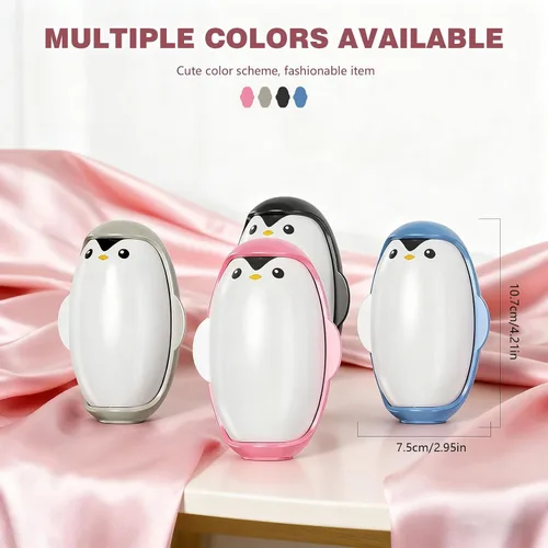 Miniatura 7 de Lindo mini rodillo de pelusas, 1 paquete de rodillos reutilizables de tamaño de viaje, lavable, extra pegajoso, removedor de pelusa pequeño