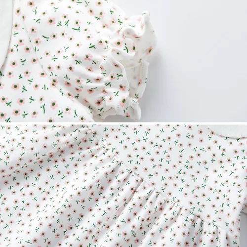 Miniatura 152 de pureborn Vestido de bebé niña 0-24 meses