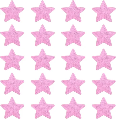 Miniatura 12 de MECCANIXITY Parches para planchar con lentejuelas grandes de 5 estrellas bordados, para coser y coser, apliques para reparación de ropa, mochila