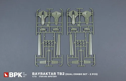 Miniatura 3 de BPK 7230-1/72 - Bayraktar TB2 Dual Combo Set Escala Modelo Kit