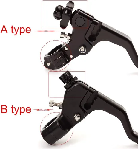 Miniatura 6 de Palanca de embrague universal CNC corta Stunt 0.866 in 7/8 "manillar motocicleta Dirt Bike Performance Easy Pull para Yamaha FZ-07 MT-07 FZ1 FZ8