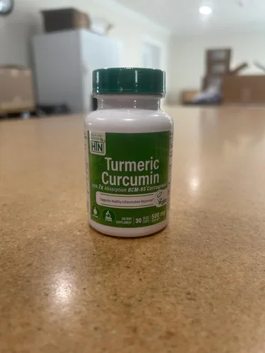 Miniatura 8 de Health Thru Nutrition Complejo de curcumina de cúrcuma de 500 mg como BCM-95 Curcugreen clínicamente estudiado Certificado vegano
