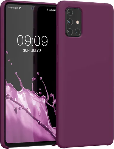 Miniatura 115 de kwmobile Funda Compatible con Samsung Galaxy A14 5G - Funda de teléfono de TPU y silicona con acabado suave - Verde Lima