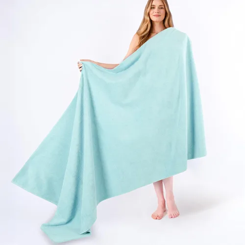 Miniatura 56 de American Soft Linen - Juego de 4 toallas, 100% de algodón turco, 27 x 54 pulgadas, tamaño extragrande, toallas para la ducha, color amarillo