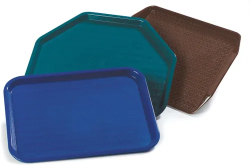 Miniatura 6 de Carlisle FoodService Products Bandeja de plástico para comida rápida, 14 x 18 pulgadas, beige, (paquete de 12)