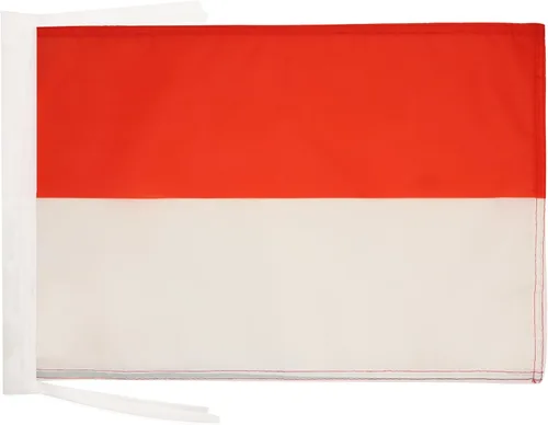 Miniatura 1142 de Bandera de México AZ FLAG, 45.7 x 30.5 cm, con cordones - Pequeñas banderas mexicanas de 30 x 45 cm - Bandera de 45.7 x 30.5 cm