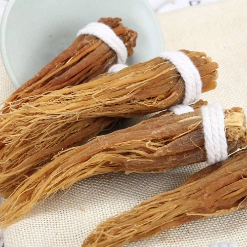 Miniatura 3 de Raíces de ginseng rojo, ginseng rojo coreano, bigotes de ginseng rojo, suplemento de ginseng rojo, té de ginseng rojo, masticables energéticos