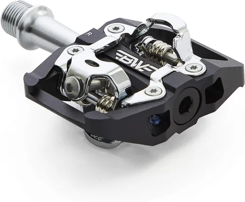 Miniatura 7 de Rock Garden Pedal plano - Pedales de bicicleta MTB sin clip compatibles con SPD Rojo