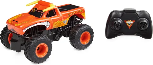 Miniatura 5 de Monster Jam, Camión monstruo oficial de El Toro Loco con control remoto para niños y niñas, escala 1:24, 2.4 GHz, juguetes para niños a partir de 4