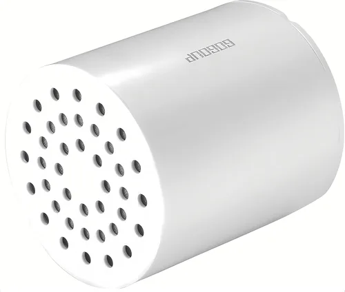 Cartucho de filtro de ducha de repuesto universal para agua dura, cartucho de filtro de 15 etapas, reduce los productos químicos, el cloro, Blanco