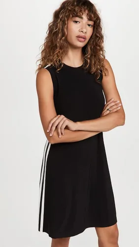 Miniatura 2 de Norma Kamali Vestido sin mangas con rayas laterales para mujer