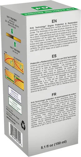 Miniatura 3 de Tratamiento de Aceite de Motor G4, para Motores de Gasolina con una Capacidad de Aceite de Motor de hasta 4 Cuartos; Ahorra Combustible, Aumenta