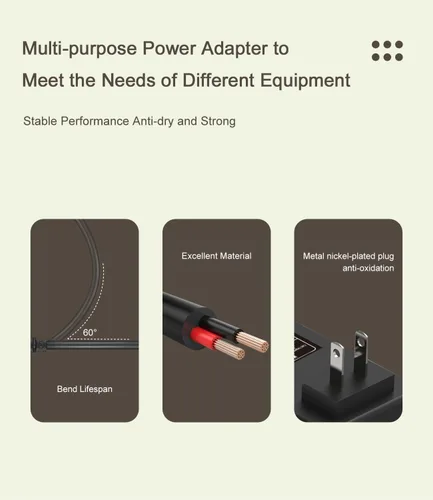 Miniatura 4 de Adaptador de fuente de alimentación de 9 V CA/CC para Boss PSA-120S Pedal de efectos de distorsión de guitarra DS-1 RC-1 RC-3 TU-2 TU-3 SD-1 RV-5