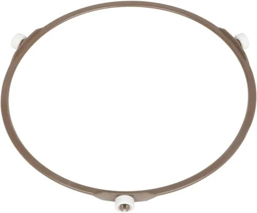 Miniatura 9 de Anillo giratorio de microondas de 7 pulgadas con rodillos de 0.472 in, soporte de bandeja para horno de microondas, anillo de rodillo giratorio