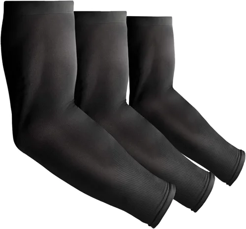 Miniatura 12 de 4 pares de mangas de protección solar UV para hombres y mujeres, refrescante, UPF 50, para béisbol, ciclismo, baloncesto
