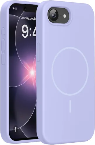 Miniatura 231 de Miracase Funda diseñada para iPhone 13, con protector de pantalla de vidrio templado, forro de microfibra suave antiarañazos, funda de goma